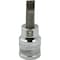 Dynamic Tools 3/8" Drive Slotted Head, Sl7 Bit Standard Length, Chrome Socket D006107 - alternate 1